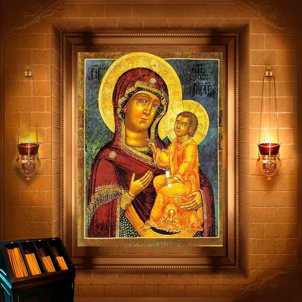 Тихвінська, Ікона Божої Матері