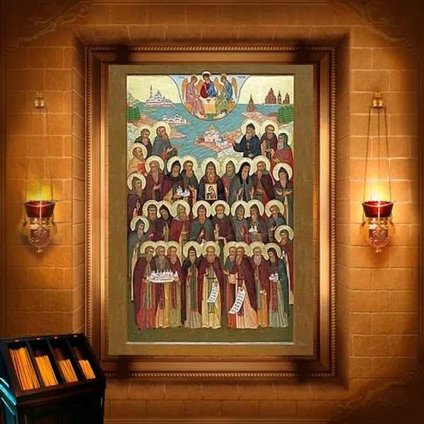 Тит, Тихон, Геласій, Сергій, Варлаам, Сава, Конон, Сильвестр, Кипріан, Пімен, Іоанн, Самон і інші з ними