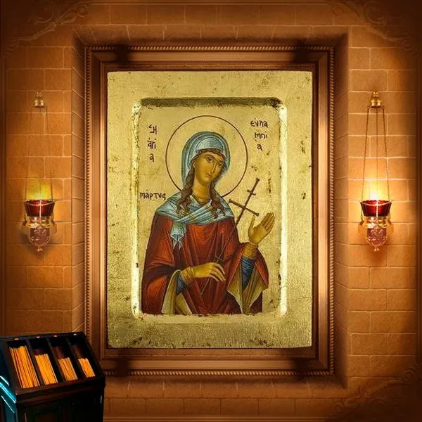 Євлампій і мучениця Євлампія (303-311)