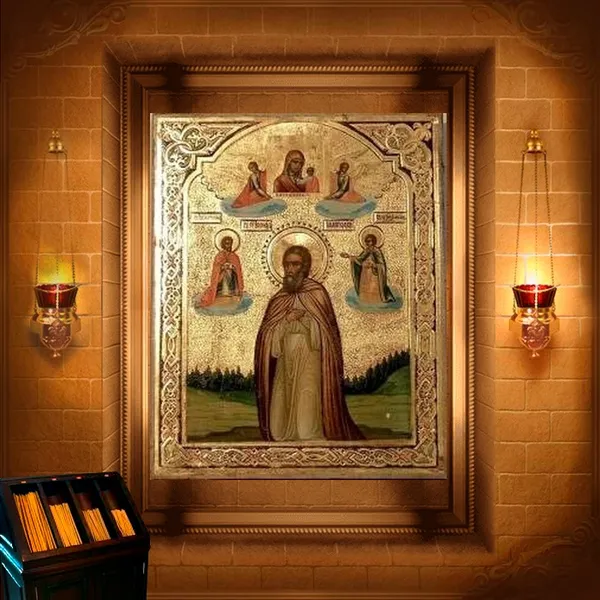 Йосиф Заоникиєвський (Вологодський), Христа ради юродивий