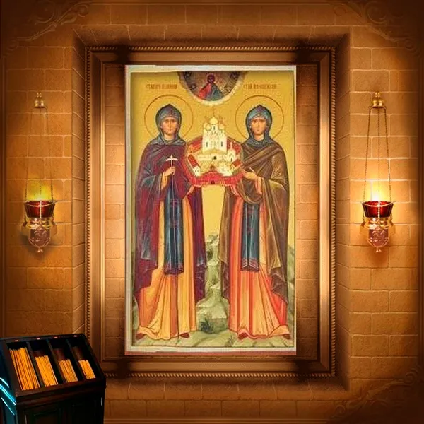 Юліанія, ігуменя і Євпраксія, монахиня, Московські