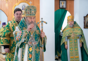 КИЇВ. Предстоятель УПЦ очолив святкування дня пам’яті преподобного Воніфатія Феофаніївського
