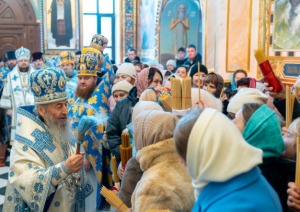 У свято Стрітення Господнього Предстоятель звершив Божественну літургію у Києво-Печерській Лаврі