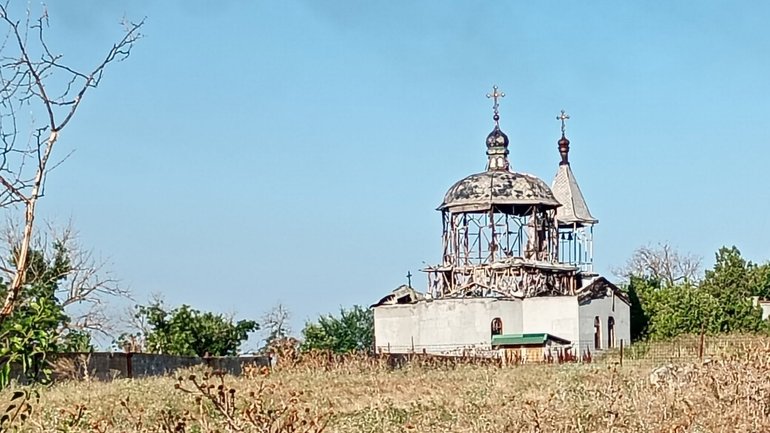 Окупанти зруйнували церкву ПЦУ на Херсонщині