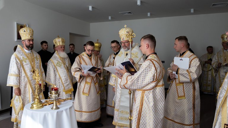Очільник УГКЦ благословив новий осередок для вишкільних потреб семінаристів у Старуні