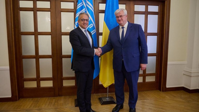 Андрій Сибіга провів переговори з новим очільником ЮНЕСКО