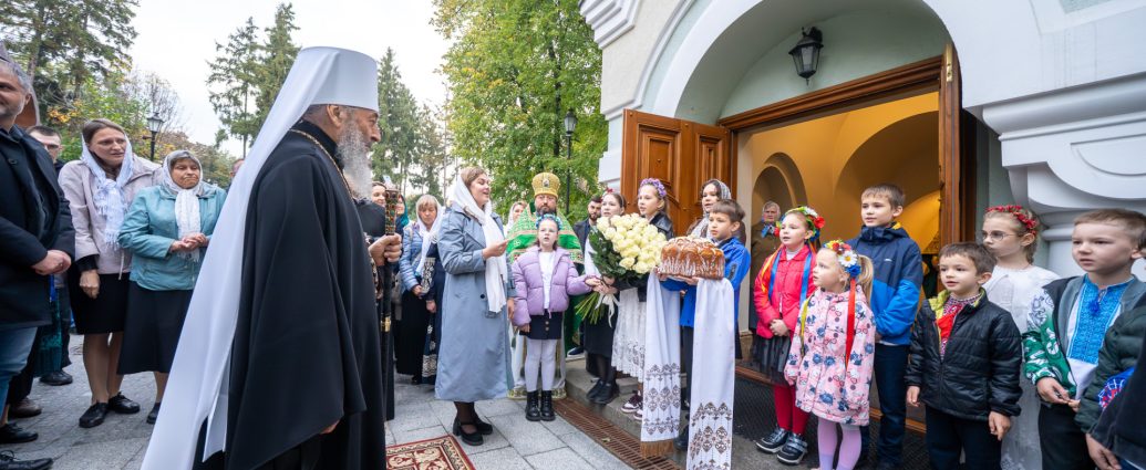 Предстоятель очолив престольне свято храмового комплексу в ім’я преподобного Сергія Радонезького у Києві