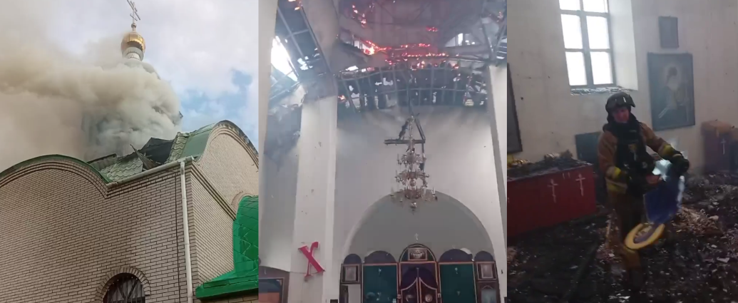 У Краматорську безпілотник пошкодив храм святого Олександра Невського УПЦ